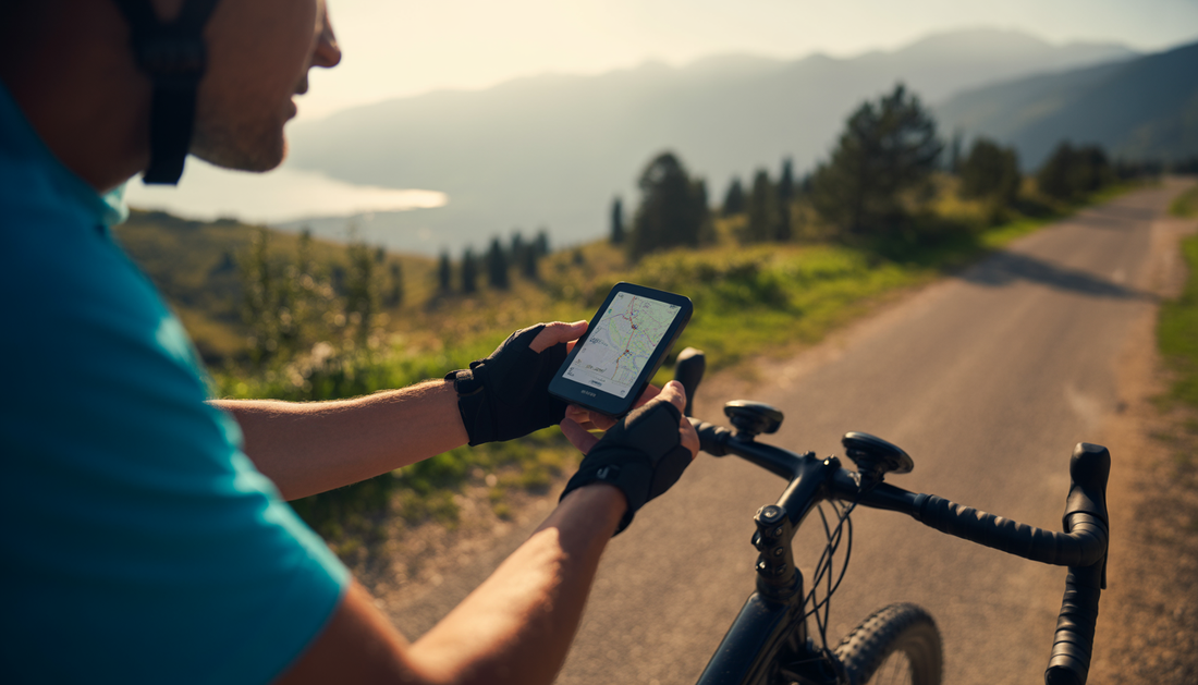 bike computers with maps