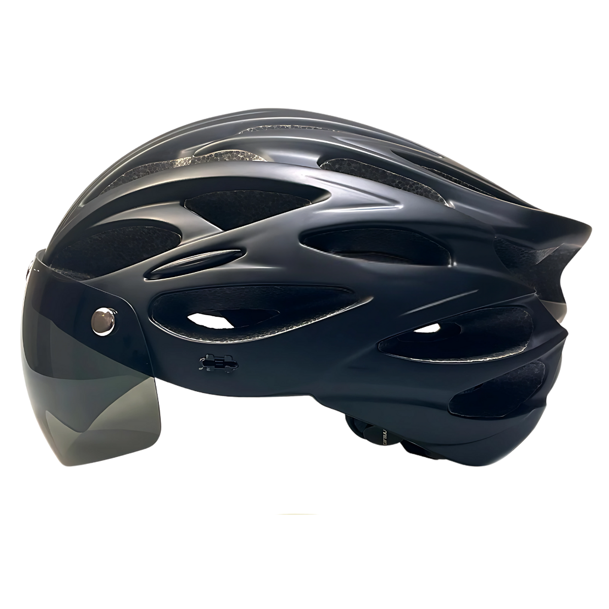 Bike Helmet with Detachable Visor & LED – CycloGuard™-ridecyclonix.com