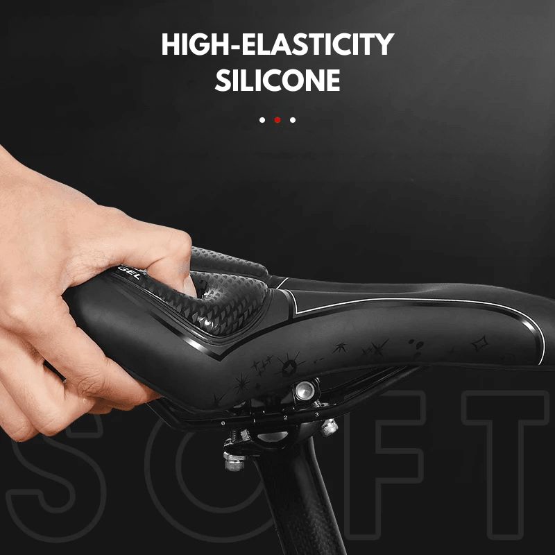 Ultra-Comfort Bike Saddle – SiliconRide™-ridecyclonix.com