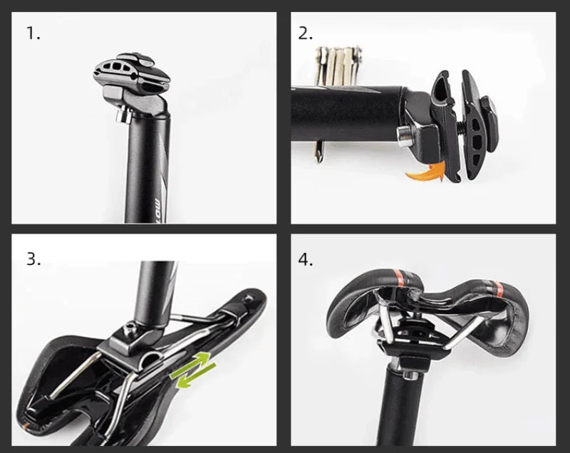 Comfort City Bike Saddle – UrbanSoft™-ridecyclonix.com