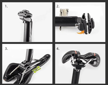 Comfort City Bike Saddle – UrbanSoft™-ridecyclonix.com