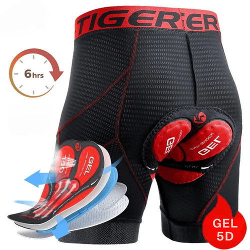 Cycling Underwear with 5D Gel Padding – VeloShield™-ridecyclonix.com
