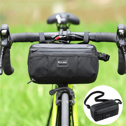 Spacious Handlebar Bag – BarCarrier™-ridecyclonix.com