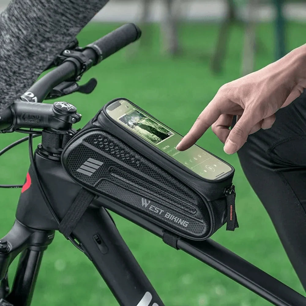 Handlebar Bag with Touchscreen Access – HandleBag™-ridecyclonix.com