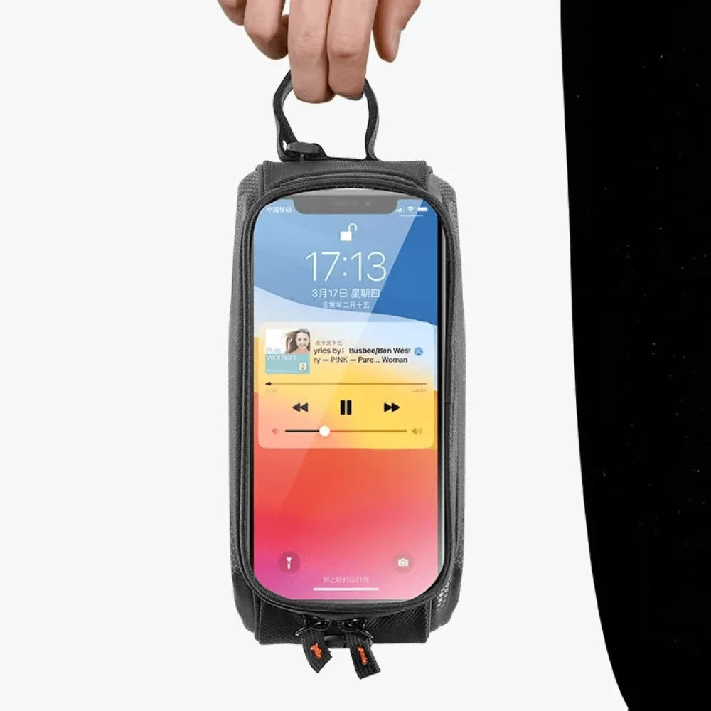 Handlebar Bag with Touchscreen Access – HandleBag™-ridecyclonix.com