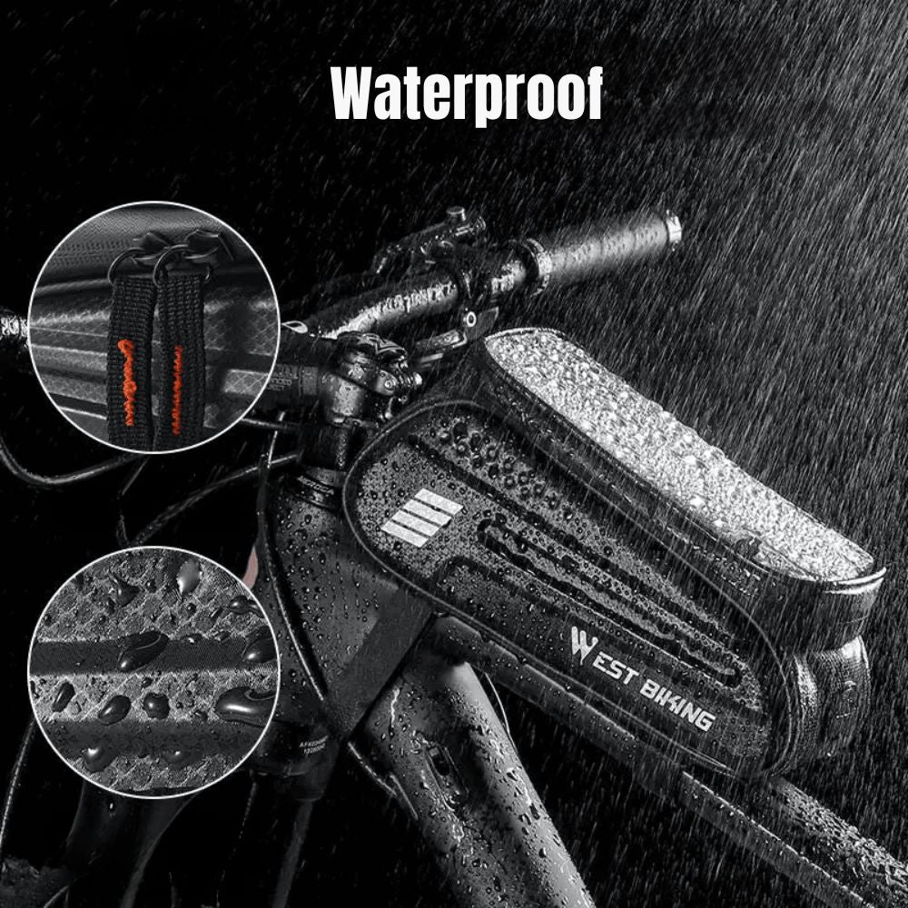 Handlebar Bag with Touchscreen Access – HandleBag™-ridecyclonix.com