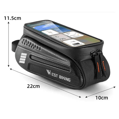 Handlebar Bag with Touchscreen Access – HandleBag™-ridecyclonix.com